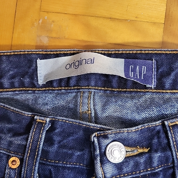 vintage gab blue jeans Men 34X32 made in usa - Picture 4 of 5